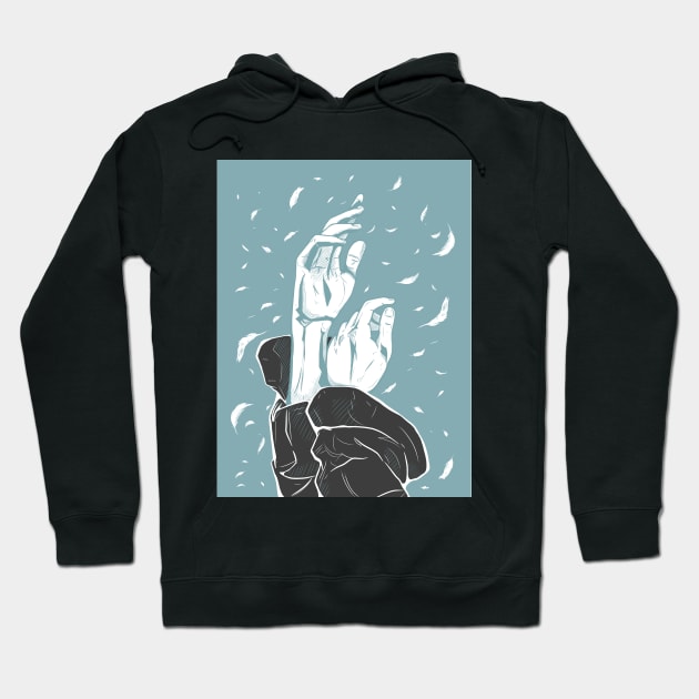 black swan fanart Hoodie by viovi